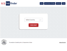 Tablet Screenshot of fdifinder.org